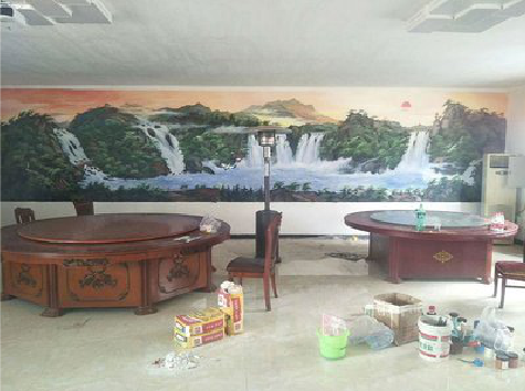 瓮安墙绘-写实风景