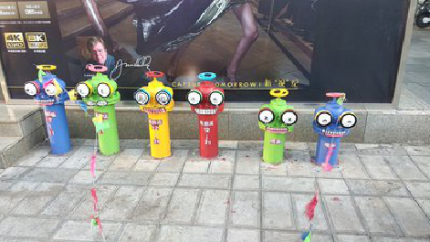 瓮安商业区彩绘