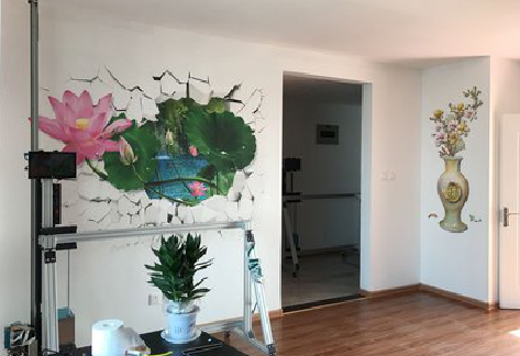 瓮安墙体彩绘相比墙纸的优势。