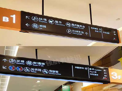 瓮安如何通过商场标识牌引导客流分布?