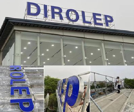 瓮安楼顶发光字安装的注意事项。